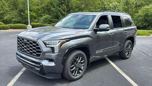 Gray 2026 Toyota Sequoia Platinum