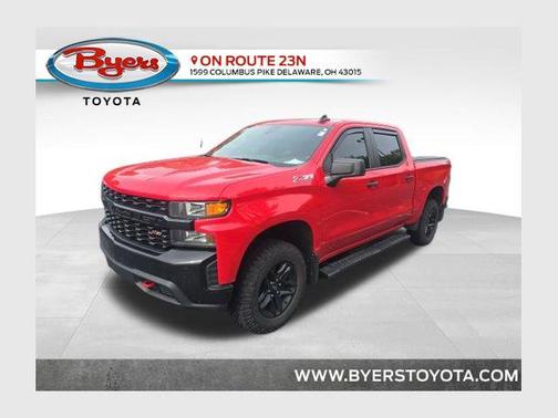 Cherry Red Tintcoat 2022 Chevrolet Silverado 1500 Limited Custom Trail Boss