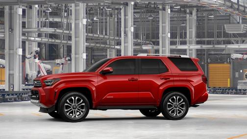 Red 2026 Toyota 4Runner Limited