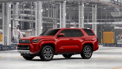 Red 2026 Toyota 4Runner Limited