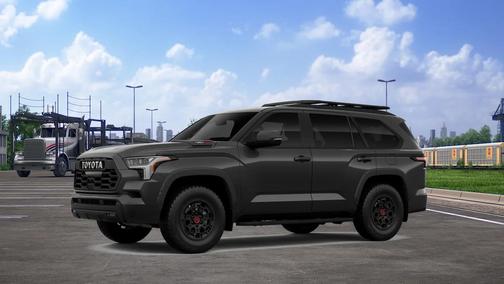 Magnetic Gray Metallic 2026 Toyota Sequoia TRD Pro