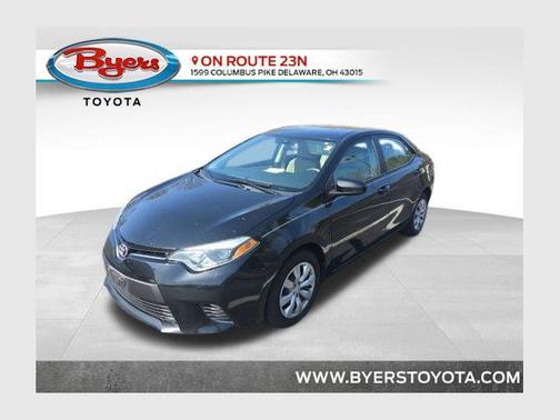 Black Sand Pearl 2016 Toyota Corolla LE