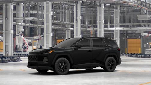 Black 2026 Toyota RAV4 LE