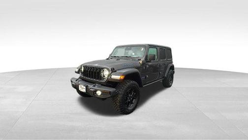 Granite Crystal Metallic Clearcoat 2025 Jeep Wrangler 4xe Willys