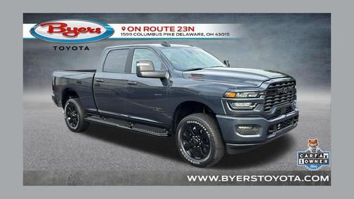 Forged Blue Metallic 2025 RAM 2500 Big Horn Crew Cab 4x4 6'4' Box