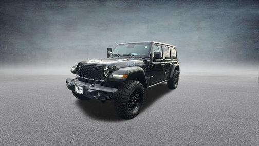 Black Clearcoat 2025 Jeep Wrangler 4xe Willys