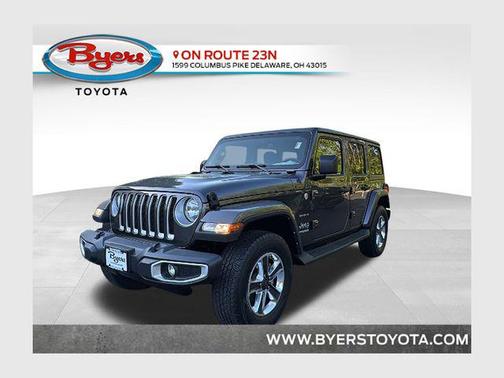 Granite Crystal Metallic Clearcoat 2022 Jeep Wrangler Unlimited Sahara