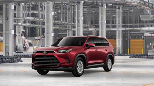 Blue 2026 Toyota Grand Highlander XLE