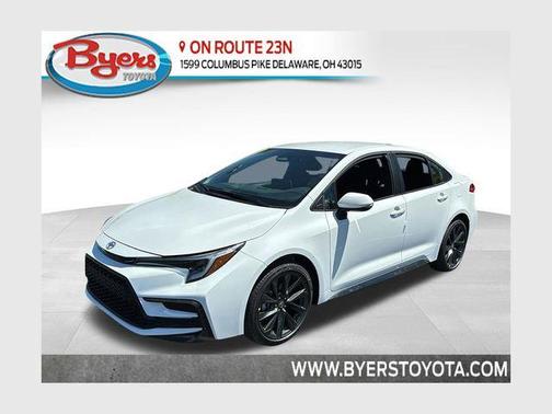 White 2026 Toyota Corolla SE