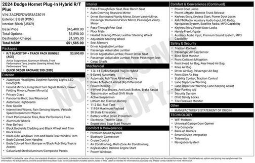 2024 Dodge Hornet R/T Plus EAWD