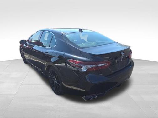 Midnight Black Metallic 2021 Toyota Camry XSE