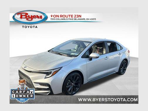 Classic Silver Metallic 2025 Toyota Corolla SE