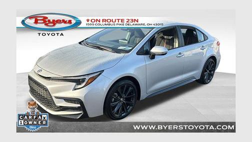 Classic Silver Metallic 2025 Toyota Corolla SE
