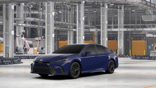 Blue 2026 Toyota Camry SE