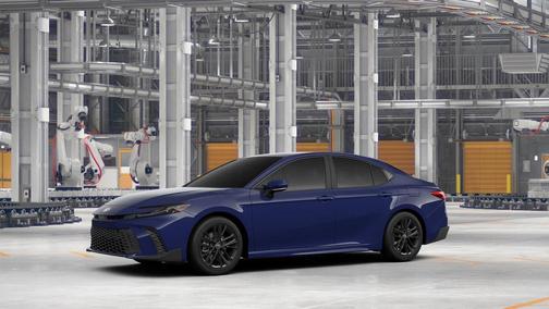 Blue 2026 Toyota Camry SE