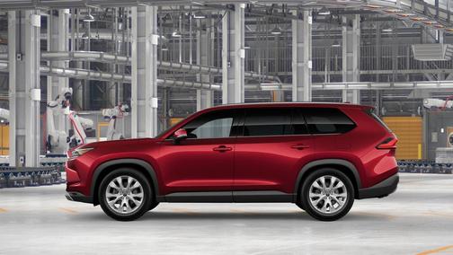 Red 2026 Toyota Grand Highlander Hybrid Limited
