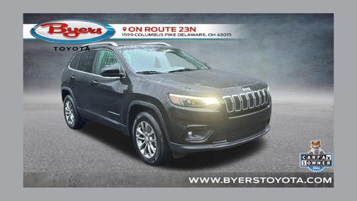 Diamond Black Crystal Pearlcoat 2019 Jeep Cherokee Latitude Plus