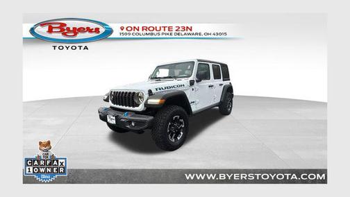Bright White Clearcoat 2025 Jeep Wrangler 4xe Rubicon