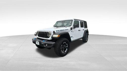 Bright White Clearcoat 2025 Jeep Wrangler 4xe Rubicon