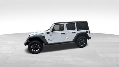 Bright White Clearcoat 2025 Jeep Wrangler 4xe Rubicon