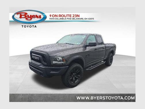 Granite Crystal Metallic Clearcoat 2021 RAM 1500 Classic Warlock Quad Cab 4x4 6'4' Box