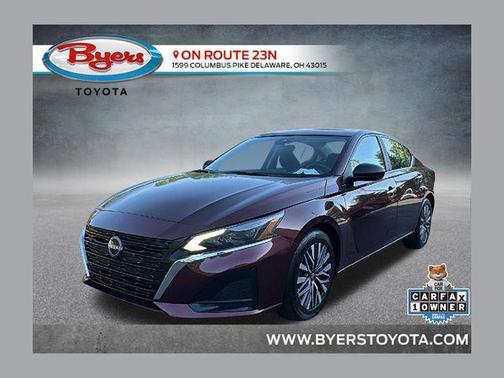 Garnet Pearl Metallic 2025 Nissan Altima 2.5 SV