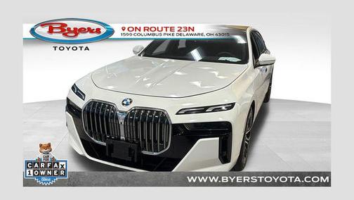 Alpine White 2025 BMW 740 xDrive