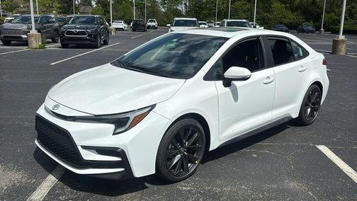 White 2026 Toyota Corolla XSE