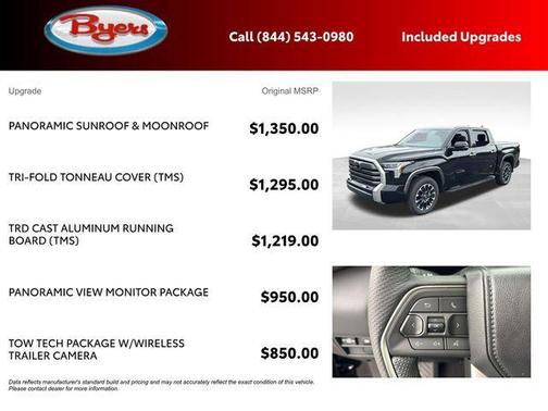Midnight Black Metallic 2026 Toyota Tundra Limited