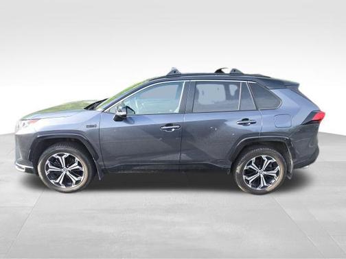 Magnetic Gray Metallic w/Midnight Black Roof 2021 Toyota RAV4 Prime XSE