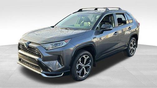 Magnetic Gray Metallic w/Midnight Black Roof 2021 Toyota RAV4 Prime XSE