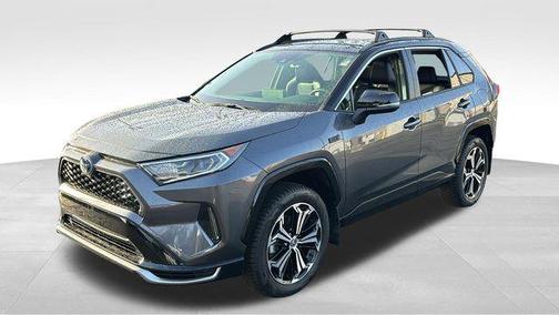 Magnetic Gray Metallic w/Midnight Black Roof 2021 Toyota RAV4 Prime XSE