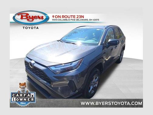 Magnetic Gray Metallic 2025 Toyota RAV4 Hybrid LE