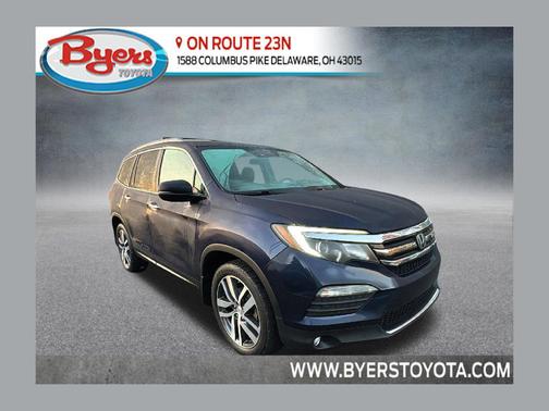 Blue 2018 Honda Pilot Elite