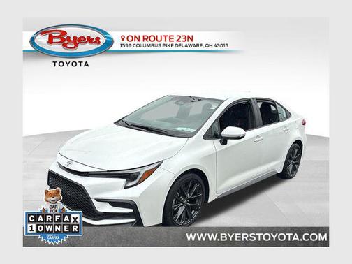 Wind Chill Pearl 2025 Toyota Corolla SE