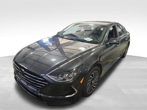 Portofino Gray 2023 Hyundai SONATA Hybrid SE