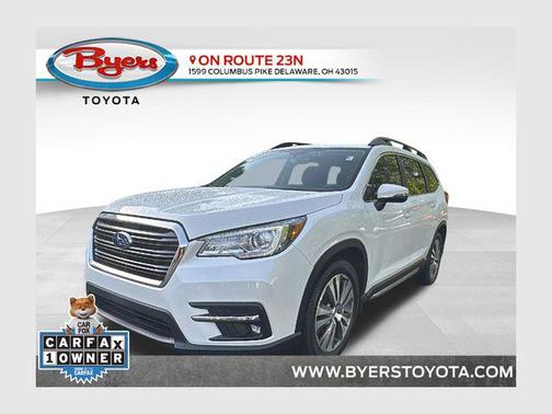 Crystal White Pearl 2021 Subaru Ascent Limited 7-Passenger