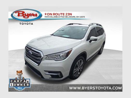 Crystal White Pearl 2021 Subaru Ascent Limited 7-Passenger