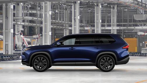 Blue 2026 Toyota Grand Highlander Hybrid Platinum MAX