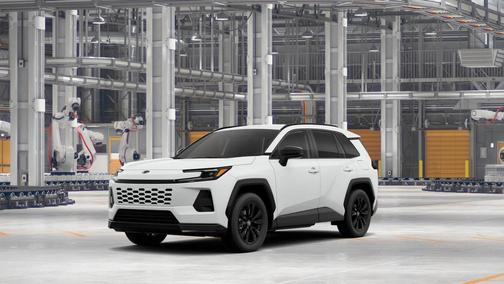 Black 2026 Toyota RAV4 SE
