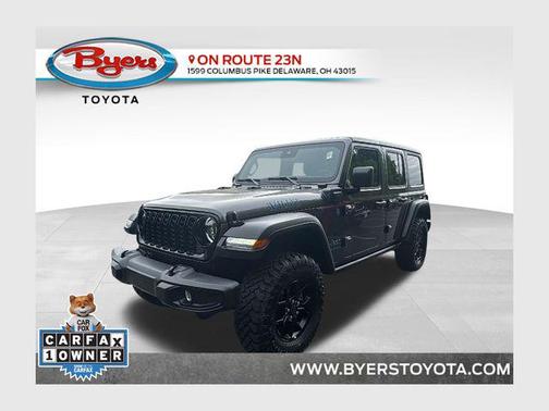 Granite Crystal Metallic Clearcoat 2025 Jeep Wrangler 4xe Willys