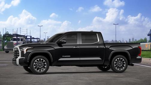 Midnight Black Metallic 2026 Toyota Tundra Hybrid Limited