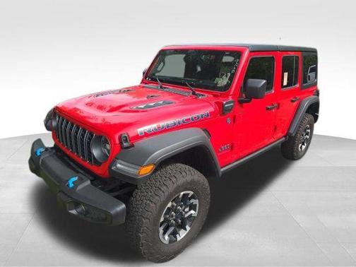 Firecracker Red Clearcoat 2025 Jeep Wrangler 4xe Rubicon