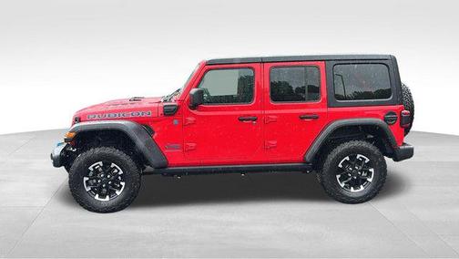 Firecracker Red Clearcoat 2025 Jeep Wrangler 4xe Rubicon