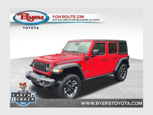 Firecracker Red Clearcoat 2025 Jeep Wrangler 4xe Rubicon