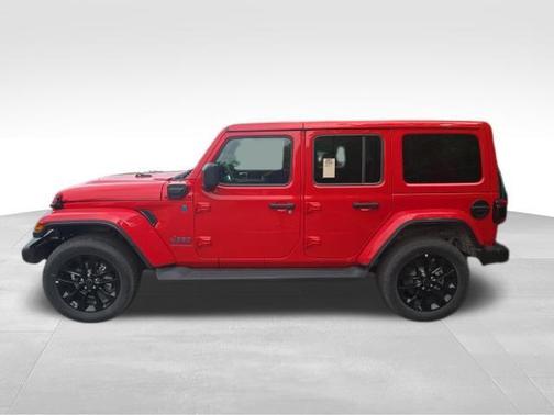 Firecracker Red Clearcoat 2025 Jeep Wrangler 4xe Sahara