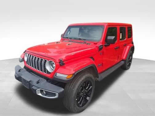 Firecracker Red Clearcoat 2025 Jeep Wrangler 4xe Sahara
