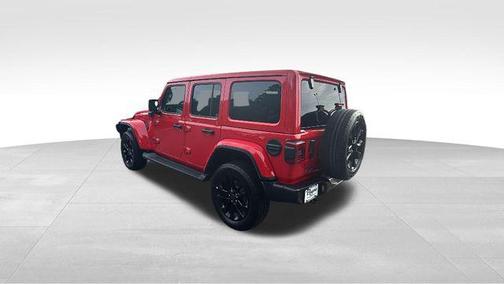 Firecracker Red Clearcoat 2025 Jeep Wrangler 4xe Sahara
