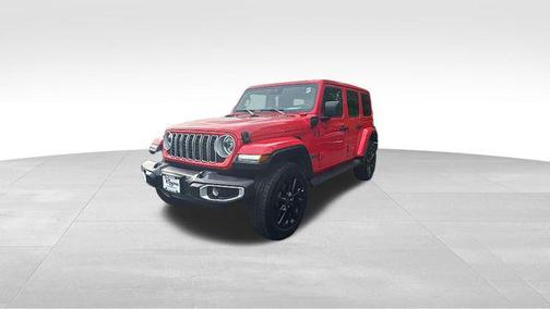 Firecracker Red Clearcoat 2025 Jeep Wrangler 4xe Sahara