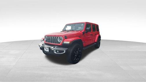 Firecracker Red Clearcoat 2025 Jeep Wrangler 4xe Sahara